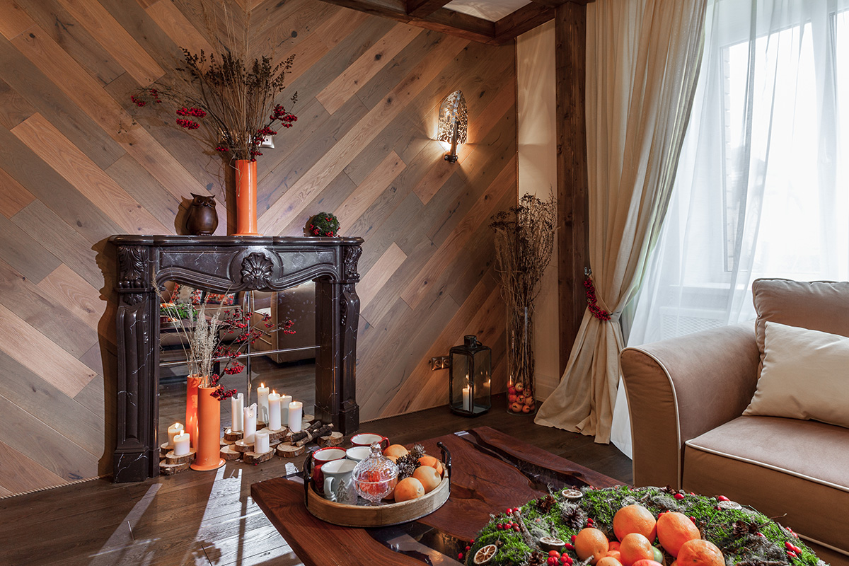 TV-project. "Expensive telecast". Сhalet